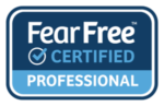 our mobile vet practice Dr is Fear Free Certified